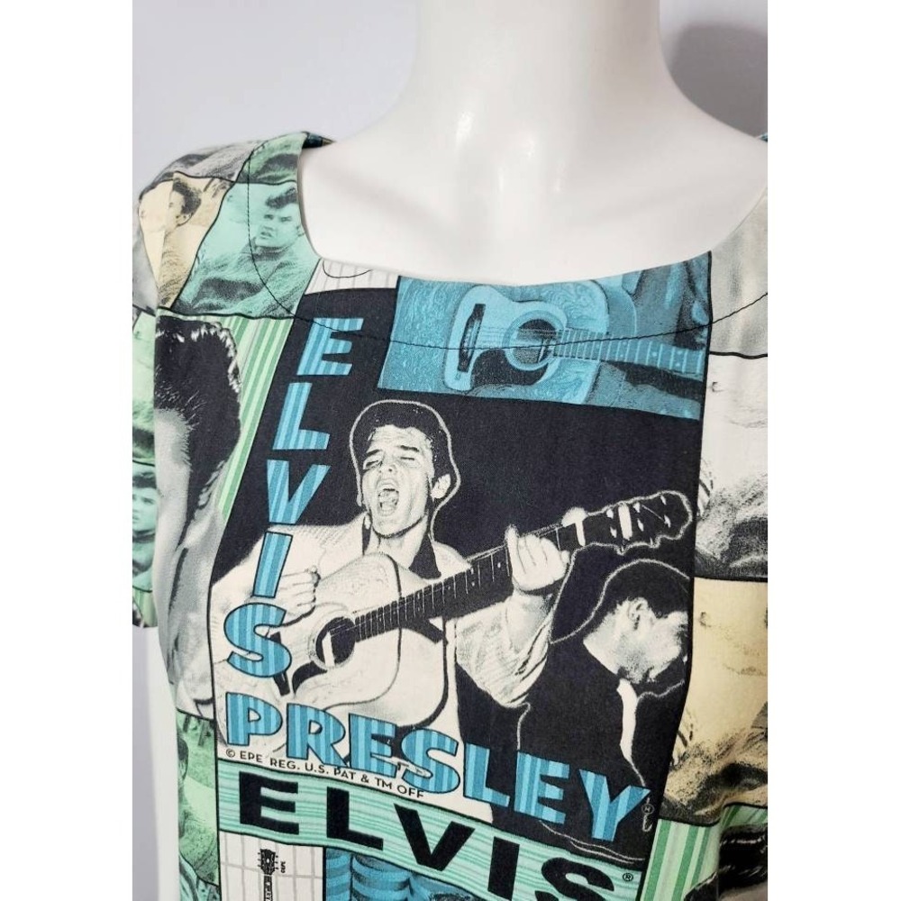 Vintage Elvis Presley Patchwork Dress